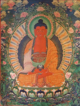 仏教徒 Painting - 阿弥陀仏 仏教